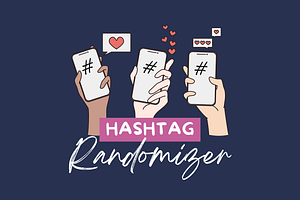 Hashtag Randomizer, a Websites & App Template by Create & Bloom