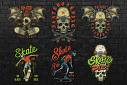 Skateboard templates, a Poster Template by DGIM studio (Thumbnail 2 of 7)