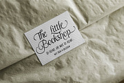 The Secret Library // Vintage Italic, a Handwritten Font by PeachCreme (Thumbnail 16 of 17)