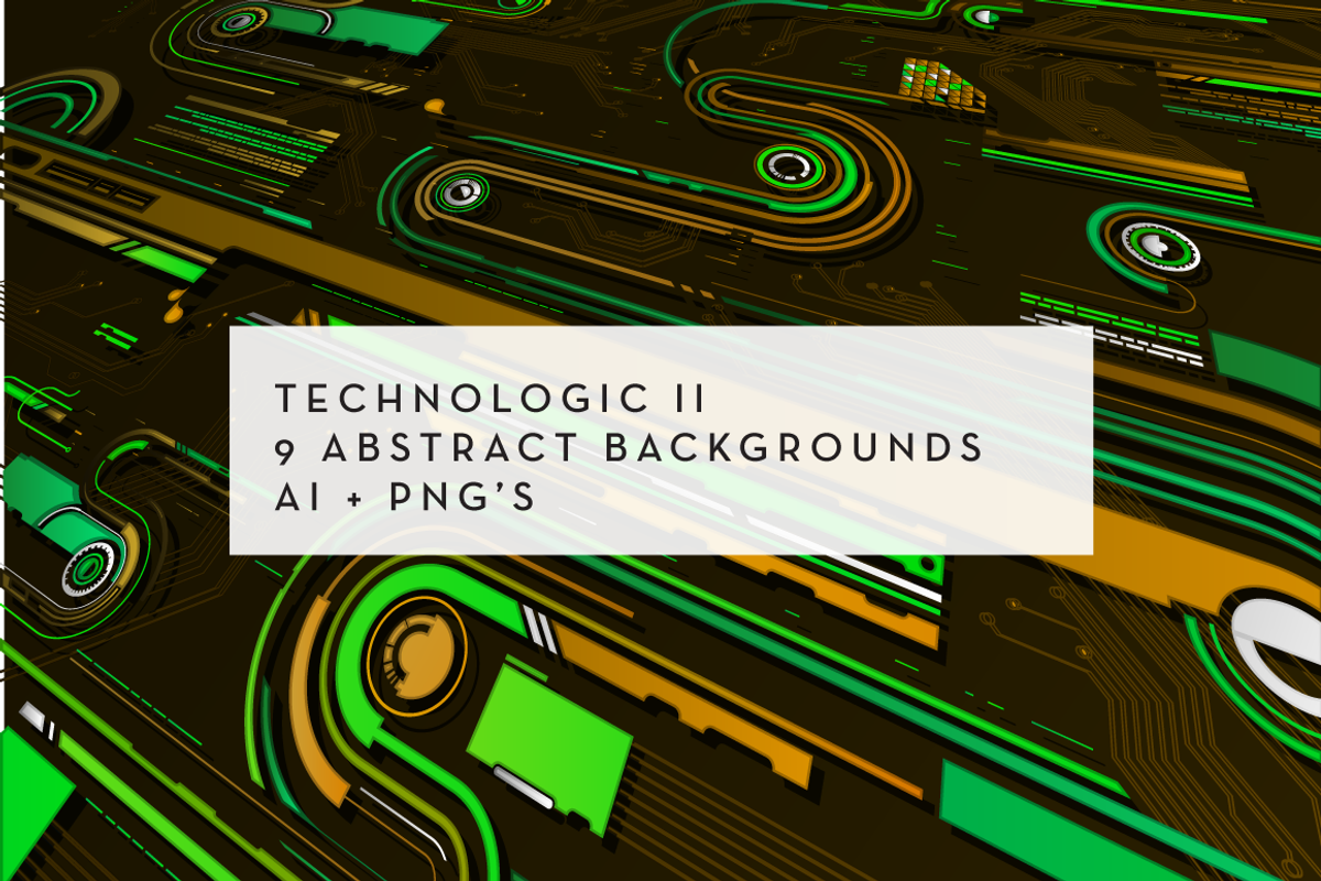 abstract technology backgrounds, a Technology Illustration by vekstok (Photo 9 of 9)