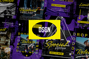 Grafit Urban Instagram Template, a Social Media Template by Creatchees.std (Thumbnail 3 of 5)
