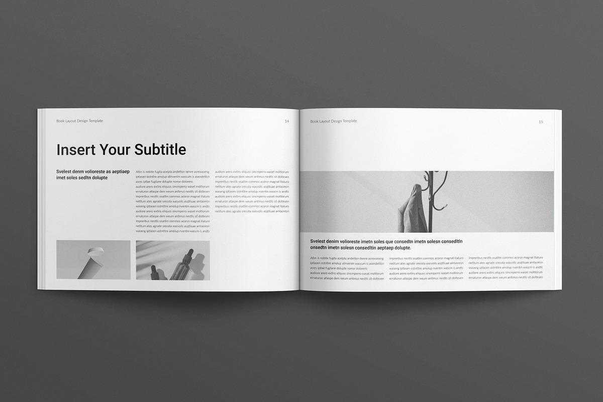 Digital Book Layout Design Template, a Magazine Template by E-Type (Photo 6 of 7)