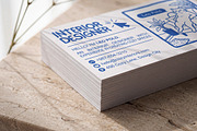 Realistic Business Card Stack Mockup, an Advertising Mockup by Designer Dude (Thumbnail 1 of 2)