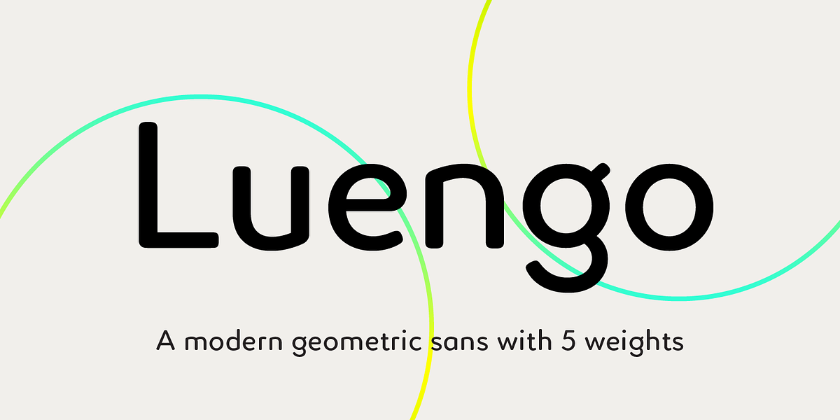 Luengo, a Sans Serif Font by Hashtag Type (Photo 1 of 8)
