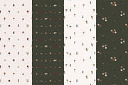 Mathilda Seamless Floral Patterns, a Pattern Graphic by Emilie Cliche (Thumbnail 5 of 9)