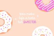 Donut Sprinkles Cute Cursive Font, a Script Font by Always Sunny Co (Thumbnail 4 of 5)