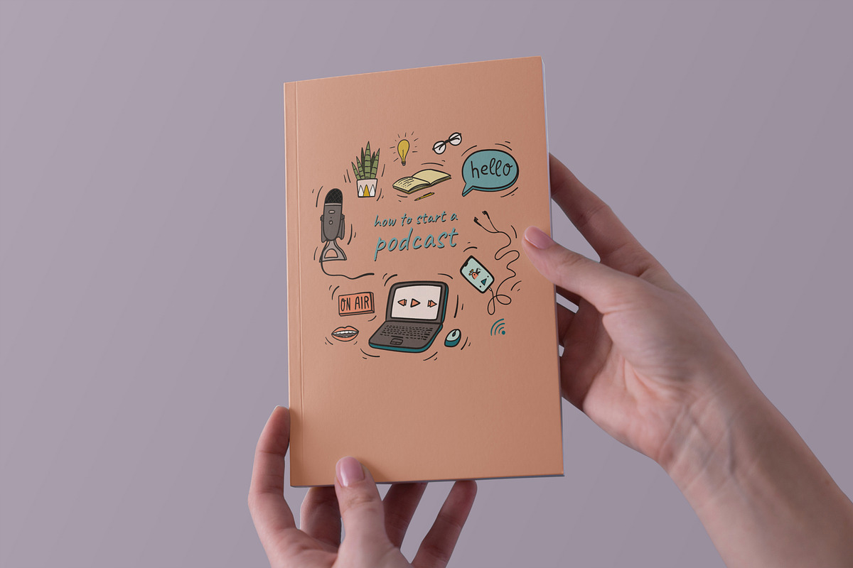 Podcast doodles, a Technology Illustration by helgascandinavus (Photo 5 of 9)
