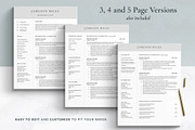 IT Tech Executive Resume Template, a Resume Template by Get Landed (Thumbnail 4 of 12)