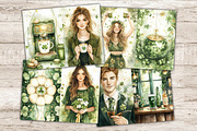 Lucky Junk Journal Pages, a Person Illustration by GlamArtZhanna (Thumbnail 7 of 10)