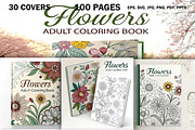 A Large Collection of Elegant Flower, a Decorative Illustration by Design Station (Thumbnail 2 of 3)