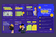 Credit Score Education Carousel, a Social Media Template by twinstd (Thumbnail 4 of 5)