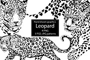 Graphic Leopard.Pattern Leopard Skin, an Animal Illustration by lilisavelieva (Thumbnail 1 of 3)