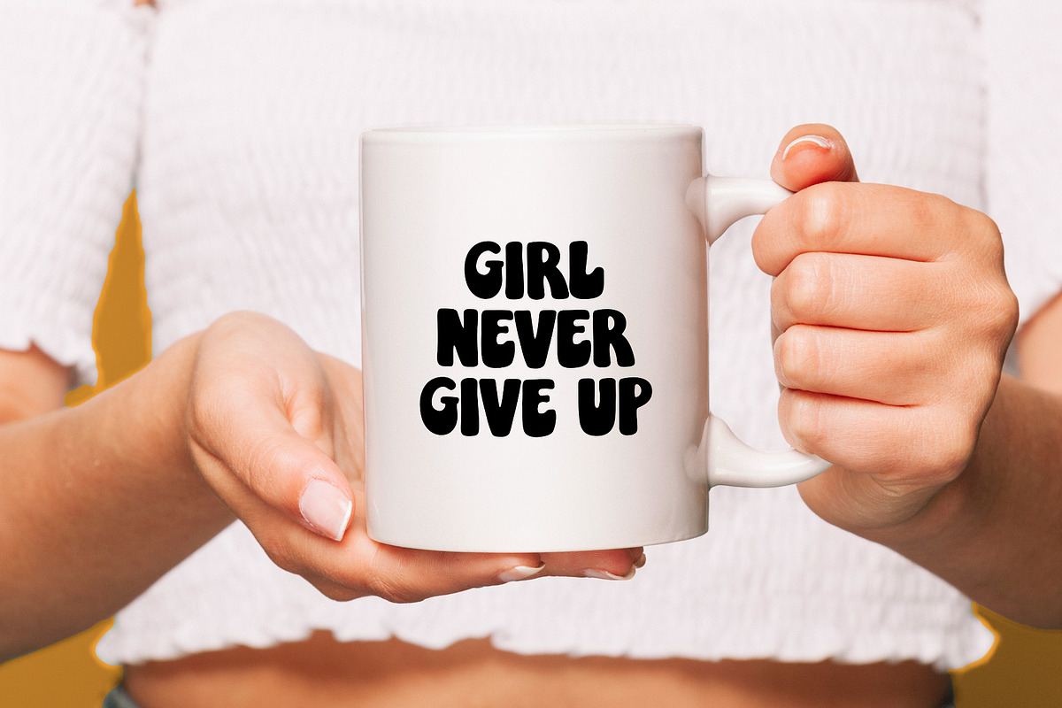 Gurl Power Font - Bold Font, a Sans Serif Font by ariodsgn (Photo 5 of 6)