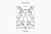 Geometric Vector Animals, an Animal Illustration by Publiworks (Thumbnail 4 of 6)