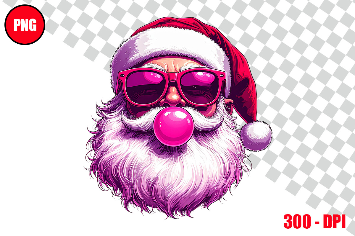 Christmas Santa with Blowing Bundle, a Decorative Illustration by taramija (Photo 5 of 26)