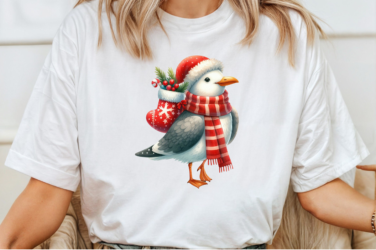 Merry Maritime Christmas Clipart, an Illustration by Pixels.Craft (Photo 5 of 7)