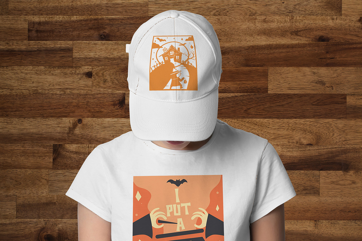 Retro Halloween Sublimation set, an Illustration by arausidp (Photo 4 of 4)