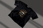 Skull with rope and devilish details, an Object Illustration by nomlimo.com (Thumbnail 2 of 3)