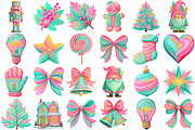 Brushstroke Christmas Clipart, an Illustration by Libby Wishes (Thumbnail 5 of 7)