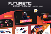 Futuristic E-Sport Gaming Template, a Presentation Template by New Coral Design (Thumbnail 1 of 6)
