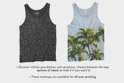 Unisex Jersey Tank Mockups, a Shirt Mockup by GraphicHero (Thumbnail 6 of 6)
