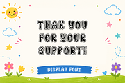 Ducky Dance - Cute Cartoon Kids Font, a Handwritten Font by KiddoGlyphs Studio (Thumbnail 3 of 3)