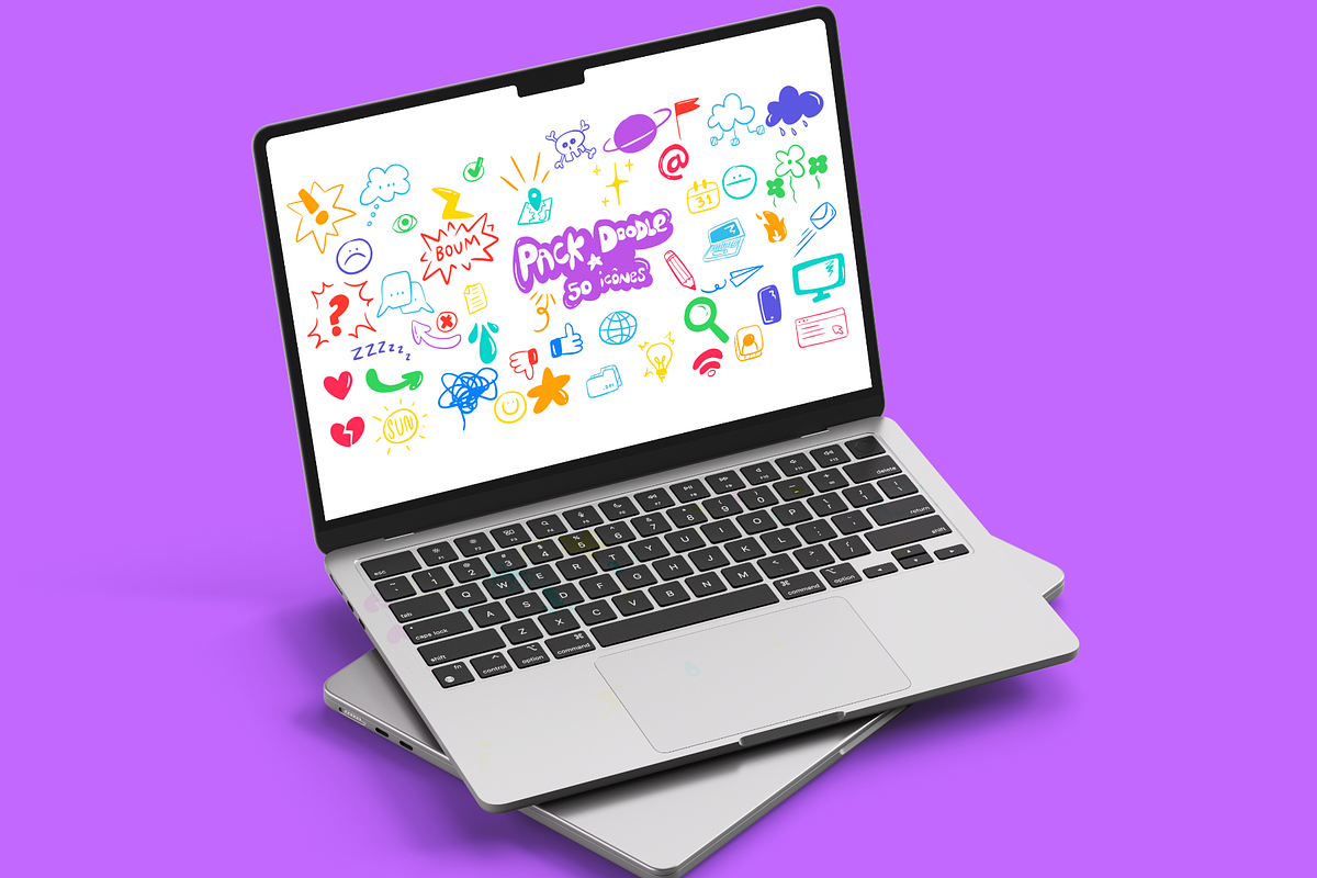 50 Icons Colorful Pop UI Kit, an Icon by LorellaC (Photo 2 of 6)