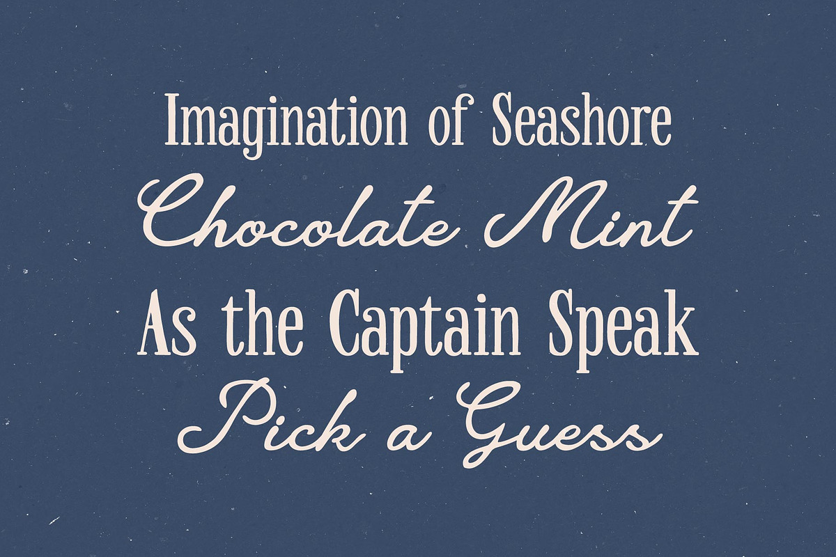 Salt Blue; Romantic Font Duo, a Font by Eko Bimantara (Photo 5 of 14)