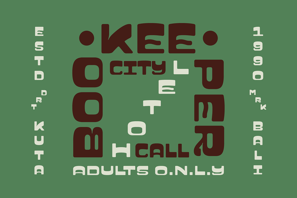 SFC La Pura, a Slab Serif Font by Skilline Supply Co. (Photo 7 of 8)