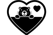 Cute Bear Silhouette Bundle, an Animal Illustration by Designer_Momina (Thumbnail 27 of 31)