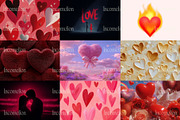 90 Valentine’s Day Backgrounds, a Background Photo by Incomelion (Thumbnail 11 of 16)