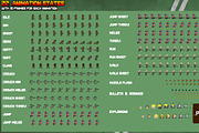 The Guerrillas - Game Sprites, an Illustration by pzUH (Thumbnail 5 of 5)