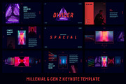 Millennial & Gen Z Keynote Template, a Presentation Template by Marissen (Thumbnail 1 of 22)