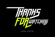 Nighstema Sports display font, a Font by Yktypstd (Thumbnail 12 of 12)