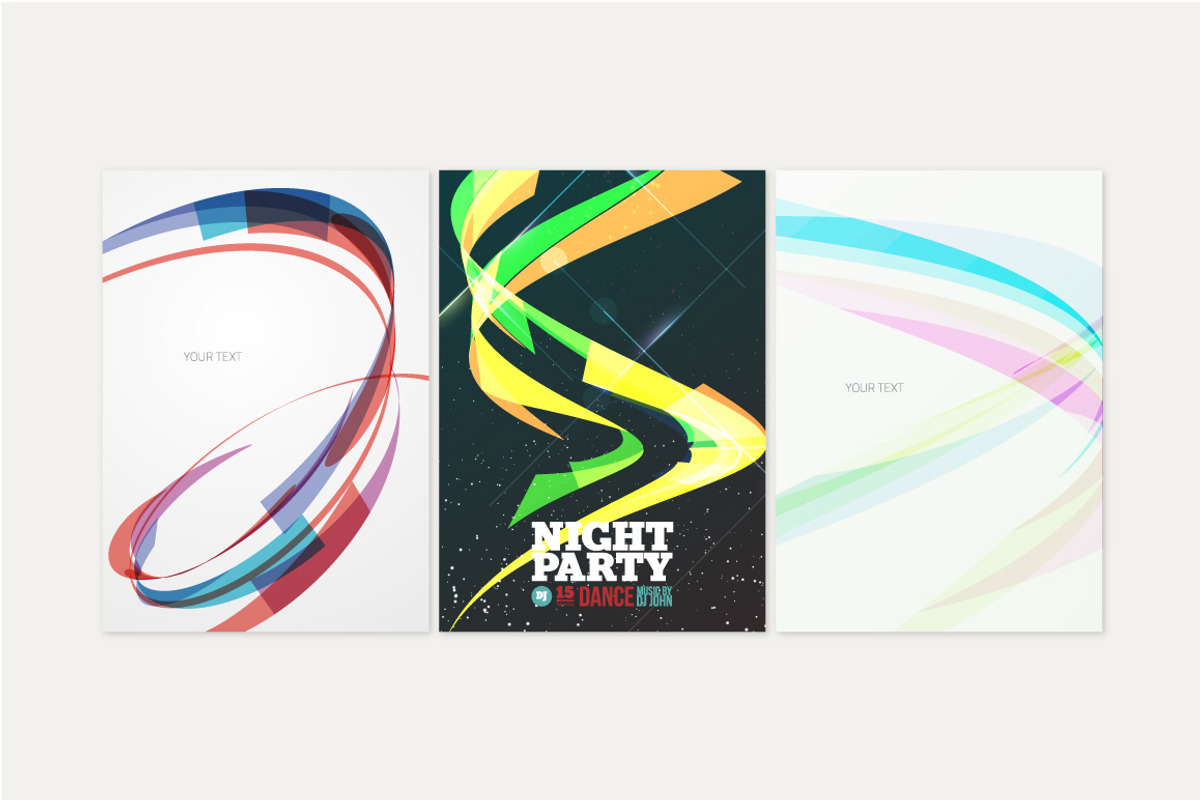 12 creative multicolored waves, an Object Graphic by Ruliz (Photo 2 of 3)
