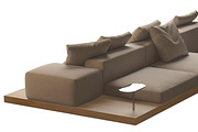 Dock Sofa by B&B Italia, a Furniture 3D Model by NOMODOL (Thumbnail 2 of 9)
