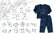 Celestial - Stars and Moons Cliparts, an Illustration by OxanaTally (Thumbnail 5 of 11)