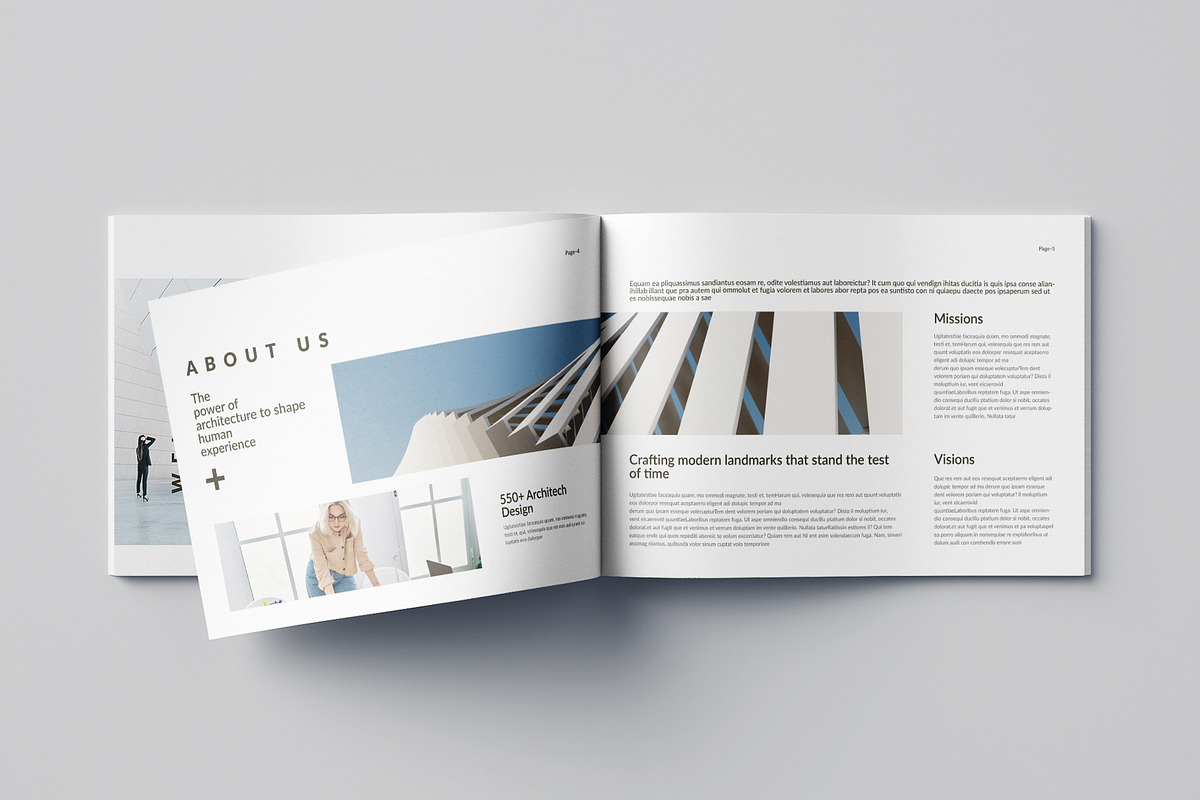 Architecture Landscape Portfolio, a Brochure Template by Pixelpick (Photo 6 of 9)