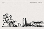Brazil Skylines, a Work Illustration by TheMountBirdStudio (Thumbnail 3 of 8)