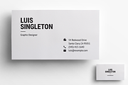 Business Card Template, a Business Card Template by SupaTemplates (Thumbnail 2 of 3)