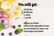 20 Quality food stamp outline icons, an Outline Icon by RevolutionizZed (Thumbnail 3 of 3)