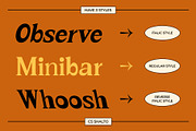 CS Shalto – Retro Font, a Serif Font by Craft Supply Co. (Thumbnail 2 of 8)
