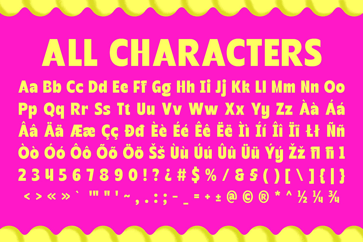 CS Bricker – Bold Font, a Sans Serif Font by Craft Supply Co. (Photo 8 of 8)