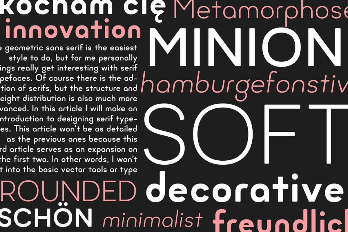 Minimo, a Sans Serif Font by Ahmet Altun (Photo 3 of 4)