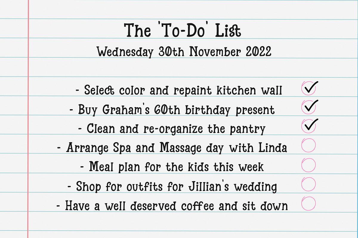 Vintage Notes Font, a Font by Lollipop Hand Drawn (Photo 4 of 6)