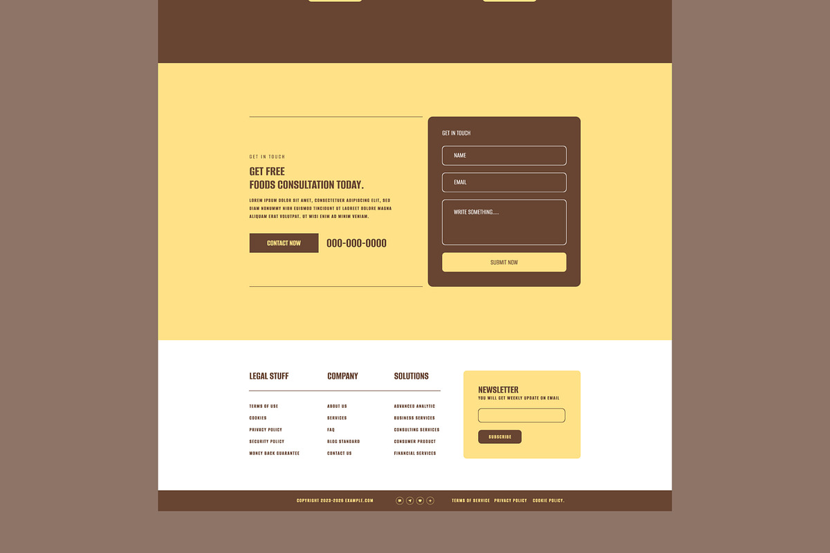 Coffee Shop Landing Page, a Landing Page Template by MightyDesign (Photo 4 of 8)