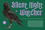 Recoil Backlash Blackletter Font, a Blackletter Font by timelesstype.co (Thumbnail 13 of 20)