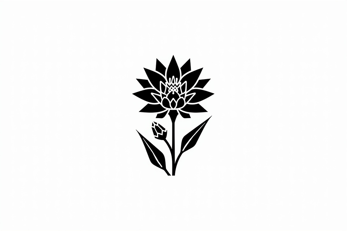 Floral Outline Vector Pack, an Illustration by yasushie (Photo 20 of 21)