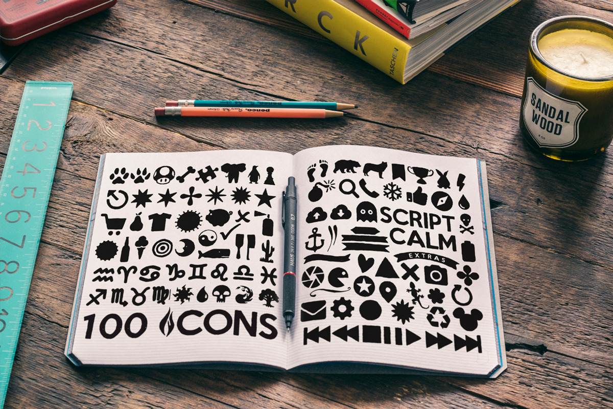 Script Calm + 100 Elements + Bonus preview 3
