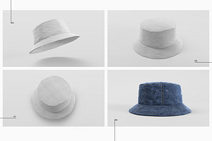 Bucket Hat Mockup Pack